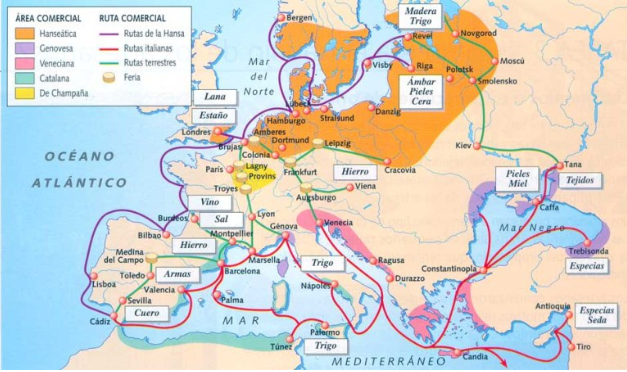comercio entre países europeus